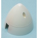 Eingebetteter Zubehörkegel weißer Nylon 50 mm faltbar Helice | Scientific-MHD