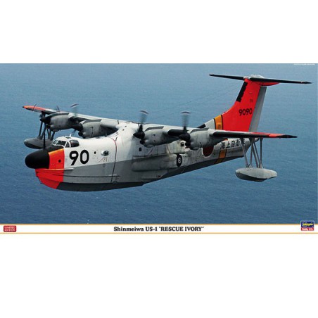 Shinmaywa US-1 plastic plane model "Rescue Ivory" 1/72 | Scientific-MHD