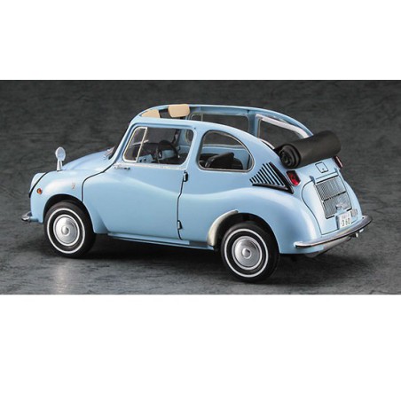 Maquette de voiture en plastique SUBARU 360 “CONV.” 1/24