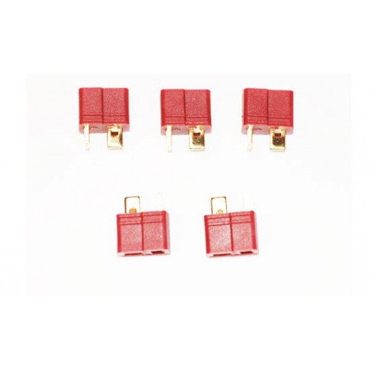 Charger for accusation for radio -controlled device Dean female connector, gold (100 pcs) | Scientific-MHD