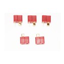 Charger for accusation for radio -controlled device Dean female connector, gold (5 pcs) | Scientific-MHD