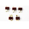 Charger for accusation for radio controlled male connector, gold (100 pcs) | Scientific-MHD