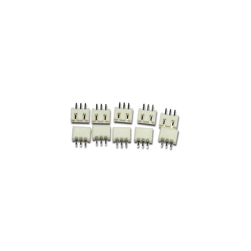 Accu LIPO pour appareil radiocommandé Connecteur Femelle JST-XH 2S (10pcs)