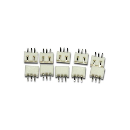 Lipo battery for radio-controlled device JST-XH 2S female connector (10pcs) | Scientific-MHD