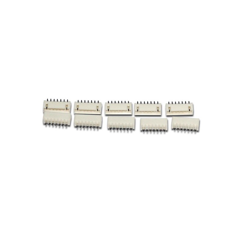 Accu LIPO pour appareil radiocommandé Connecteur Femelle JST-XH 6S (10pcs)