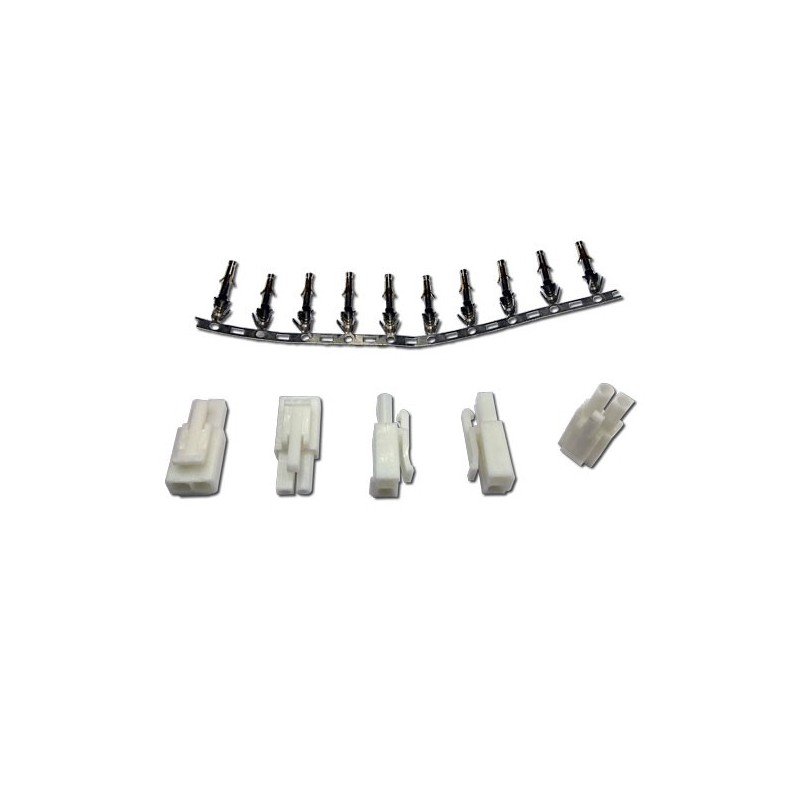 Chargeur pour accu pour appareil radiocommandé Connecteur Mini-Tamiya Mâle or (100pcs)