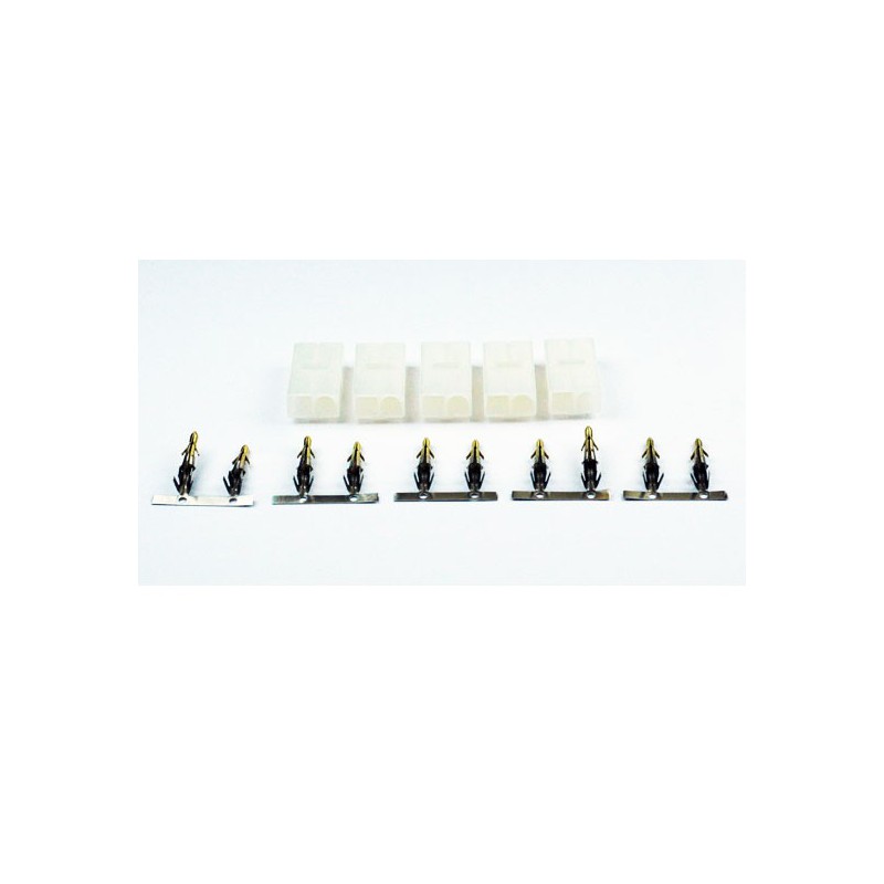 Chargeur pour accu pour appareil radiocommandé Connecteur Tamiya Femelle or (100 pcs)