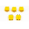 Charger for batteries for radio-controlled device X-60 gold female (5 pcs) female female (5 pcs) | Scientific-MHD