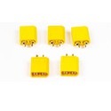 Charger for batteries for radio-controlled device X-60 gold Male connector (100 pcs) | Scientific-MHD