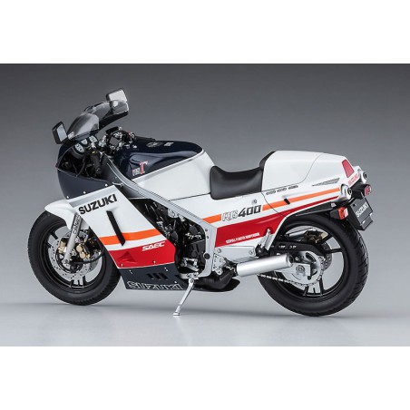 Maquette de moto en plastique SUZUKI RG400 GAMMA 1/12