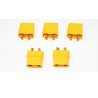 Charger for accusation for radio-controlled device XT-90 Gold female (5 pcs) female | Scientific-MHD