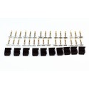 Accessoire pour radio Connecteur servo Futaba or (10 pcs)