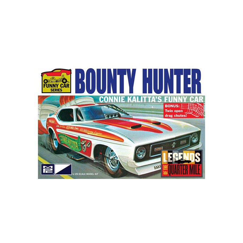 Maquette de voiture en plastique Connie Kalitta Mustang 1/25