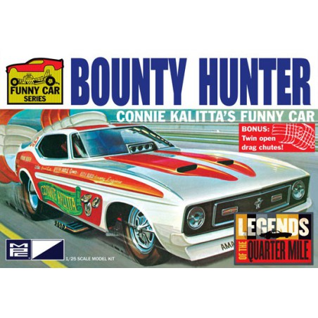 Kunststoffauto -Modell Connie Kalitta Mustang 1/25 | Scientific-MHD