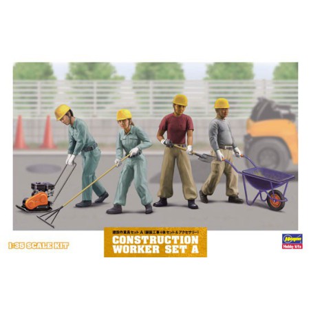 Figurine CONSTRUCTION WORKER SET A