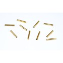 Chargeur pour accu pour appareil radiocommandé Contacts cylindriques 2mm or Femelles (10 pcs)