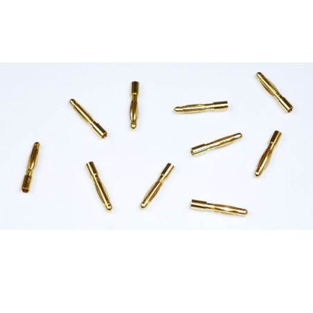 Charger for accusation of radio controlled cylindrical contacts 2mm or males (10 pcs) | Scientific-MHD