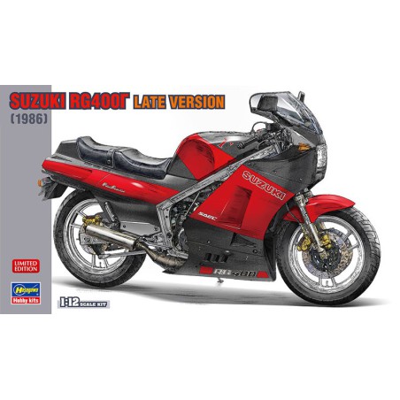 Suzuki RG400 Spätversion 1/12 Plastikmotorradmodell | Scientific-MHD