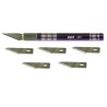 Messer für Modellskalpellmesserdurchmesser Durchmesser + 6 Klingen | Scientific-MHD