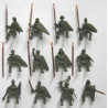 Figurine CROISES A CHEVAUX 1/72