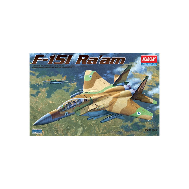Maquette d'avion en plastique F-15I Ra'aM 1/48