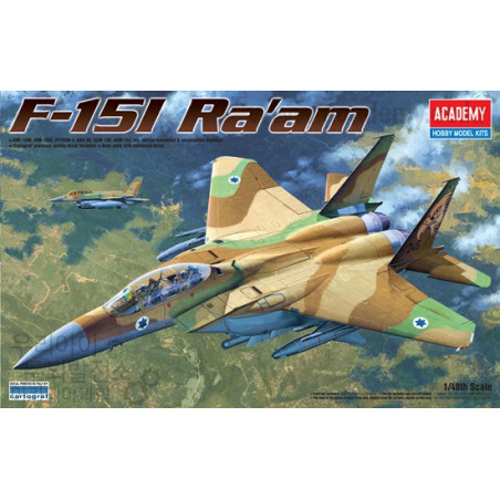 Maquette d'avion en plastique F-15I Ra'aM 1/48