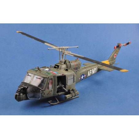 Maquette d'hélicoptère en plastique UH-1 Huey B/C1/18