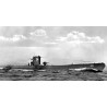 Maquette de Bateau en plastique DKM NAVY T. VII-A U-BOAT 1/350