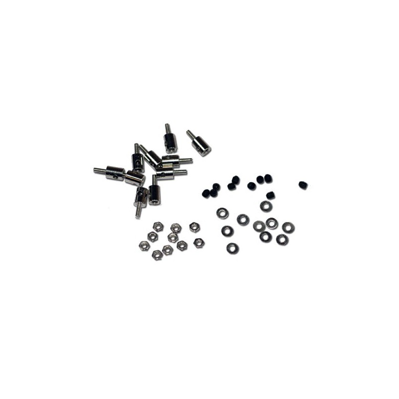 Accessoire embarqué Dominos pour c.a.p. Diam 2mm 10 pcs