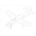 Maquette d'avion en plastique Dornier Do335 Pfeil .1/72
