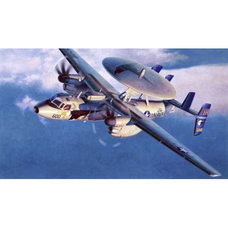 Plastic plane model E-2C Hawkeye US Navy 1/72 | Scientific-MHD