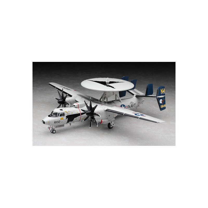 Maquette d'avion en plastique E-2C HAWKEYE US NAVY 1/72