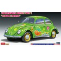 Maquette de voiture en plastique Beetle Flower Power 1/24