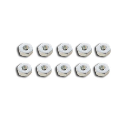 Steel nuts M1.6 (10 pcs) | Scientific-MHD