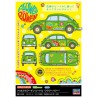 Maquette de voiture en plastique Beetle Flower Power 1/24