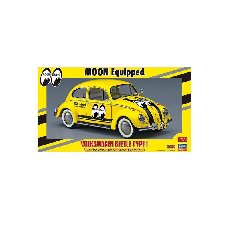 Maquette de voiture en plastique BEETLE TYPE 1 1/24