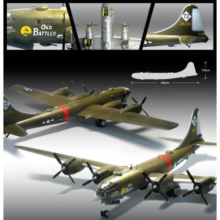 USAAF B-29A Plastikflugzeugmodell | Scientific-MHD