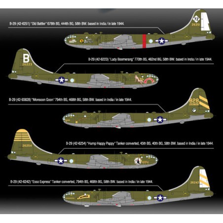 USAAF B-29A Plastikflugzeugmodell | Scientific-MHD