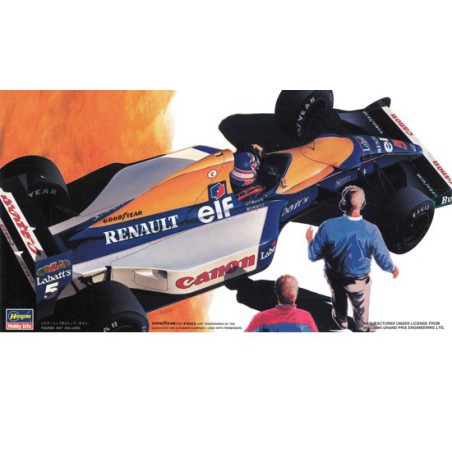 Williams FW14B 1/24 Plastikautoabdeckung | Scientific-MHD