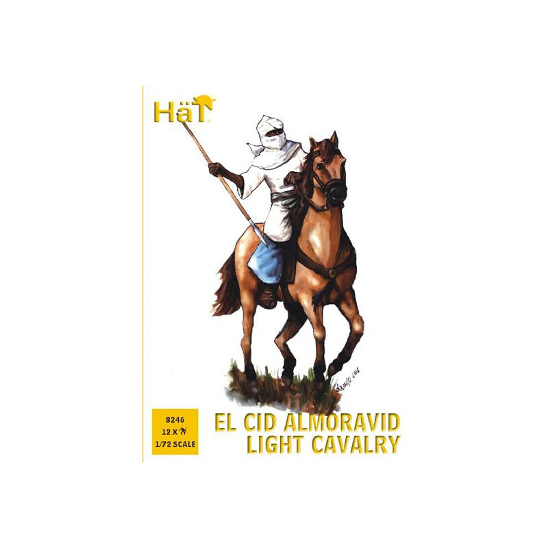 Figurine Cavalerie Légère Almoravid1/72