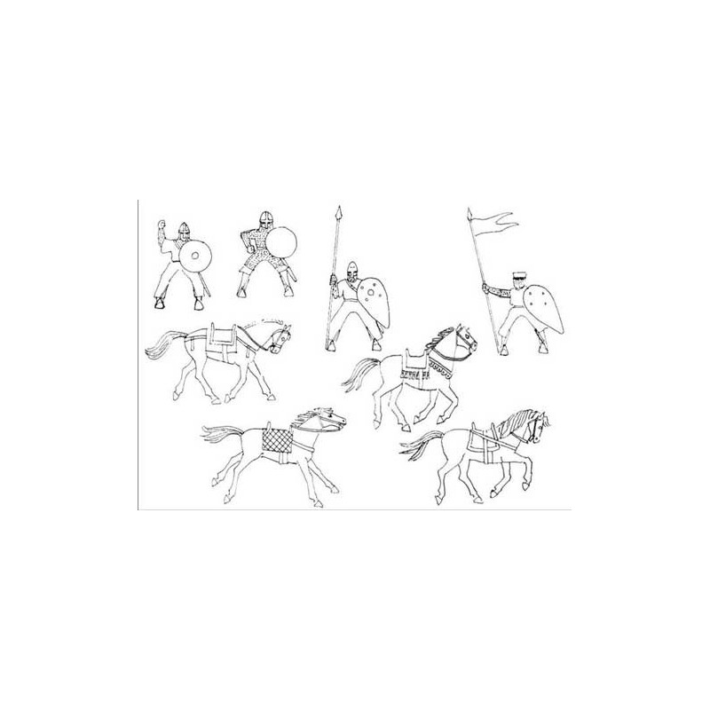 Figurine EL CID SPANISH CAVALRY 1/72