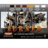Acrylic painting set for burned aspects | Scientific-MHD