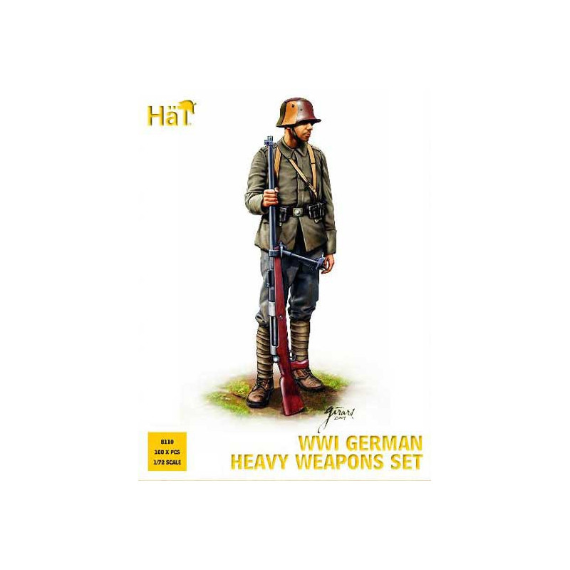 Figurine ART. LOURDE ALLEMANDE WWI 1/72