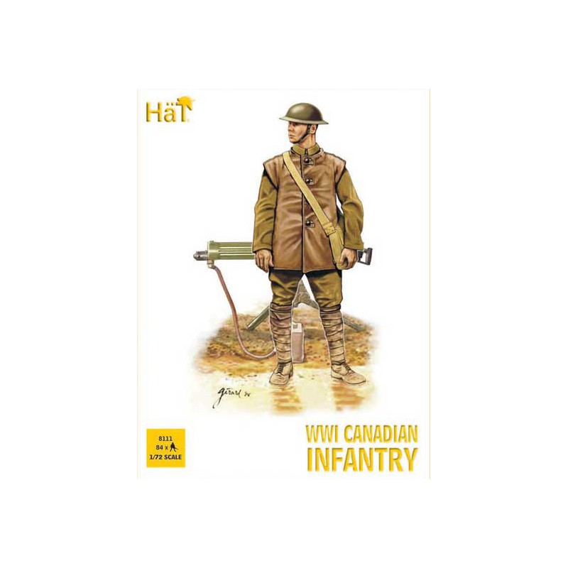 Figurine Infanterie Canadienne WWI 1/72