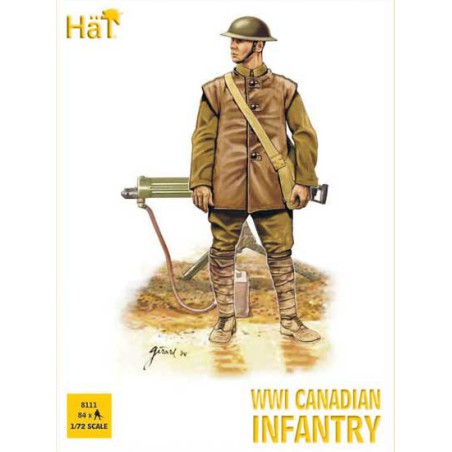 Canadian infantry figurine wwi 1/72 | Scientific-MHD