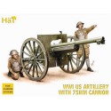 Canon US figurine wwi 75mm1/72 | Scientific-MHD