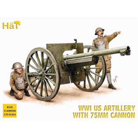 Canon US figurine wwi 75mm1/72 | Scientific-MHD