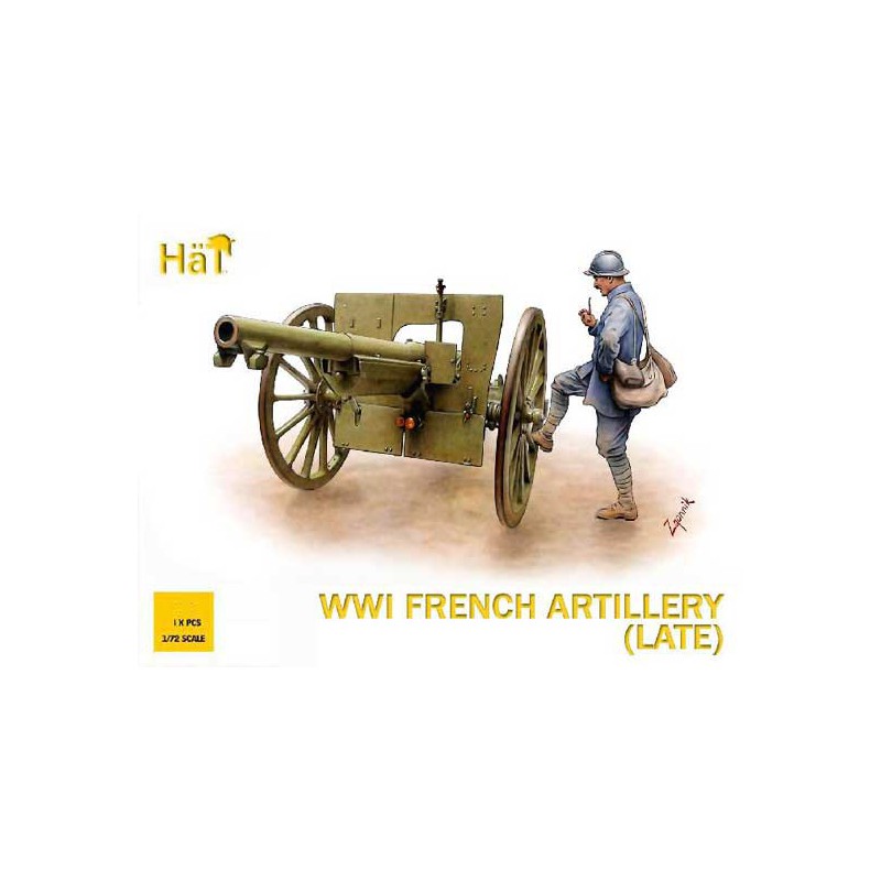Figurine CANON FRANCAIS 75mmWWI 1/72