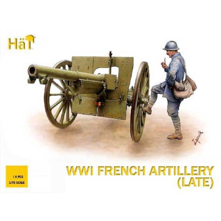 French canon figurine 75mmwwi 1/72 | Scientific-MHD