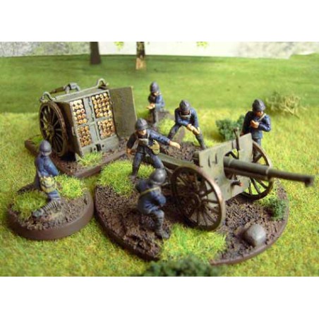 Figurine CANON FRANCAIS 75mmWWI 1/72